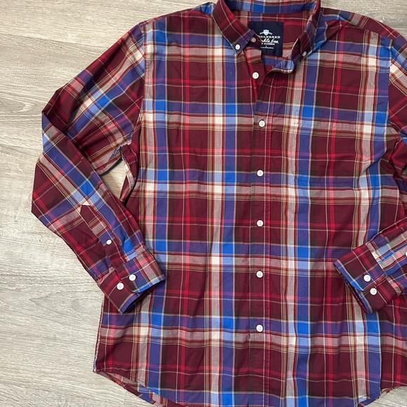 •SADDLEBRED• PLAID BUTTON UP - Picture 4 of 7